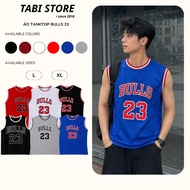 Basketball Tank Top made of sesame mesh, Boxy Form, Loose Fit, SIZES UNDER 90KG | BULLS 23 Tank Top 