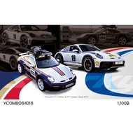 YCOMBO64016-SPARKY 1/64 PORSCHE 911 992 DAKAR & 911 992 SHELL NO.19