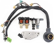6pcs 4T65E Transmission Solenoid Kit G4T65E 24225825 10478124 24219819 With Harness Compatible For C