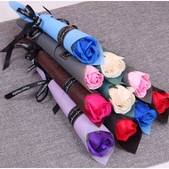 Rose Soap Flower Bouquet 1pc 1 Piece Single Carnation SABUN BUNGA / SOAP FLOWER / BOUQUET FLOWER / B