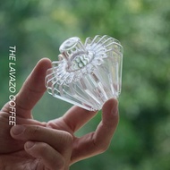 Drip Negotiator Assistant Paper Filter Kalita Wave B75 V60 Dripper | Food-Grade Acrylic V60 Dripper 