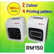 USED- Time recorder/ Punch Card Machine/ Mega Vp-1000/ TImi-TR1N/A