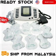 1 Set Electrical Muscle Relax Pad Massager Stimulator Therapy Machine Tens Acupuncture Pad