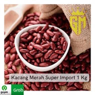 Kacang Mentah - Kacang Merah Import - Kacang Merah Jumbo 1 Kg