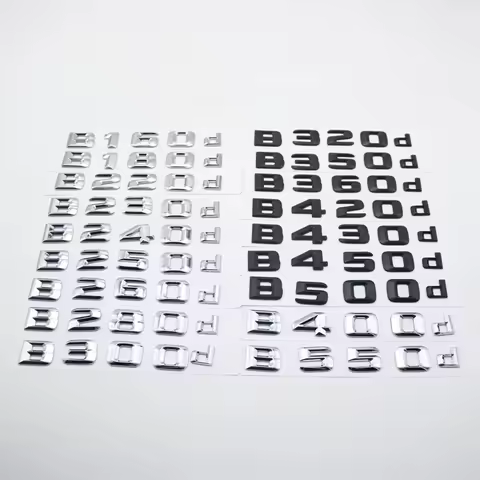 3D ABS For Mercedes-Benz B160d B180d B200d B230d B240d B250d B260d B280d B300d B320d B350d B360d Rea