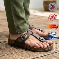 [NEW] STEPZY Men Sandal Flip-Flop | Kasut Lelaki | 拖鞋男装 M26-803 (Brown, Navy)