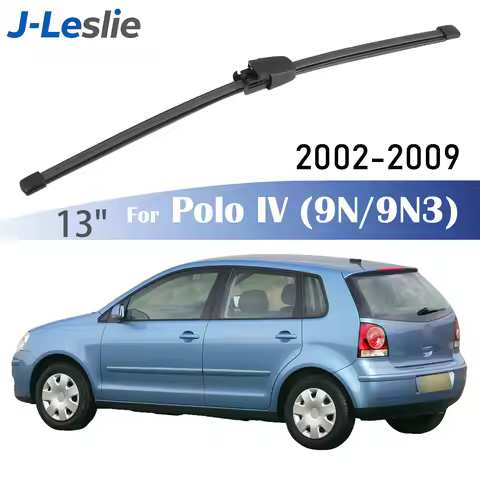 13" Rear Wiper Blade For VW Polo IV Hatchback Mk4 9N 9N3 2002-2009 Windshield Windscreen Wipers Wash
