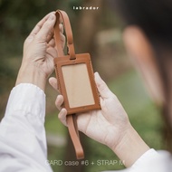 labrador CARD case#6 + strapM ซองใส่บัตรพร้อมสายคล้องคอ (LAA158)