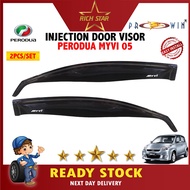 【 Perodua Myvi OLD(2005-2012) INJECTION DOOR VISOR FRONT ONLY CAR ACCESSORIES】