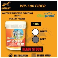 OBAPROOF OBA-500Fiber (1KG) Waterproofing Coating with Internally Reinforced Micro-Fibres