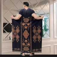 sarung batik Gus iqdam hitam series sarung pria dewasa terbaru bahan rayon premium