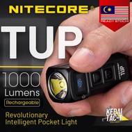 NITECORE TUP - 1000 Lumen Rechargeable EDC Flashlight - ORIGINAL - Ready Stock in MALAYSIA from KEDA