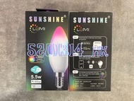 【全新行貨 門市現貨】Sunshine LUMI SCANA 智能LED Wifi燈膽10W E14大螺頭 5.5W E14
