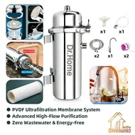 V5 PVDF water purifier 0.01um water filter whole house water filter with a lifespan of over 5 years