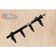 GENUINE PART SAGA BLM/FL/FLX SET FUEL RAIL/INJECTOR (ONE WAY FUEL RAIL) USED