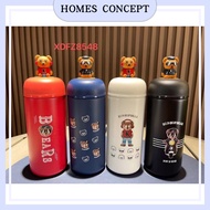 PunkBear 350ml Magic Bear 304 StainlessSteel Coffee Tumbler Thermal Flask Thermos Thermal Bottle Vac