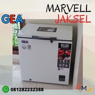Hagi Chest Freezer Gea Ab-208 Freezer Box Ab208 200 Liter