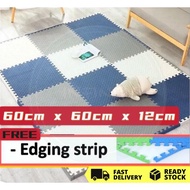 EVA Mat /baby mat/gym mate 60 x 60 cm x1.2cm / Foam Mat 60cm / Play Mat 60cm / Tikar Bayi 60cm / puz