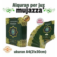 AL-QURAN PER JUZ MUJAZZA' KHOT UTSMANI A4 SIZE LARGE NUR ALAM UNIVERSE