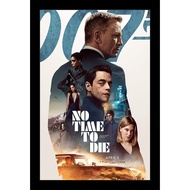 X Framed Movie Poster James Bond: No Time To Die