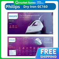 Philips | Philips Gc-160 Dry Iron Gc160 / Dynaglide Soleplate / Easy Temperature Control