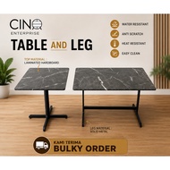 [𝐅𝐑𝐄𝐄 𝐒𝐇𝐈𝐏𝐏𝐈𝐍𝐆] TABLE WITH LEG ONLY 餐厅卓/饭桌 MEJA SAHAJA TABLE KOPITIAM/CAFE/MAMAK/WARUNG TABLE MEJA K