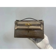 Sewing Craft miniKelly Generation Imported American Crocodile High-End Customized Hermes Kelly Bag N