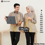 KEMEJA KATUN Latest Jumbo Couple Batik Tops for Men and Women - Long & Short Sleeve Shirts - Full Bu