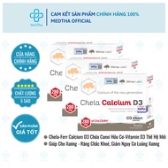 [COMBO 3 BOXES] Organic Calcium Supplement, Vitamin D3 Olimp Labs Chela-Calcium D3 Sabina