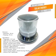 Rotary LED Solar Cell Strobe Light Solar Panel Rotary LED Light Tower Tower Tower