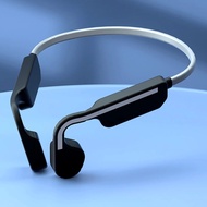 【Sleek】 True Bone Conduction Headset Wireless Bluetooth 5.0-Compatible Swimming Headphones Ipx6 Waterproof Sports Earphones Microphone