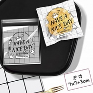 [G. World] Various OPP Biscuit Self-Adhesive Bags 7x7 Self-Adhesive Bags Biscuit Bags Candy Bags