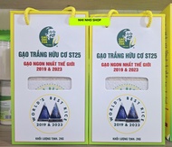 GẠO ÔNG CUA ST25 HỮU CƠ (HỘP RÚT CHÂN KHÔNG 2KG)