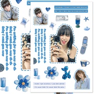 8-95pcs HOT CRAZY Album KPOP Photo Stickers SAKURA KIM CHAEWON HUH YUNJIN KAZUHA HONG EUNCHAE Waterp