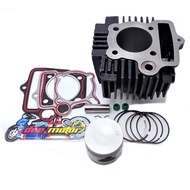 เสื้อสูบ ลูกสูบแหวน พร้อมปะเก็น Honda Dream100 ดรีม-นิว ดรีมคุรุสภา เวฟ100 ปี1997-1998 รุ่นเสื้อเหล็