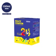 Mideer มิเดียร์ SILKY CRAYON สีเทียนขนาดใหญ่สำหรับเด็ก 12/24 สี