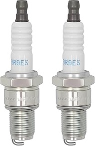 Spark Plug Replacement for NGK (3194) BR9ES, Bosch 7992/WR5DC 4038/WR5DP, for Lawnmowers and Small E