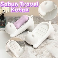 Travel Soap Box / Cat Plastic Soap Box / Bath Soap Bar Container / Soap Case Container