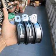 GANTUNGAN 3.5 inch Stainless Steel Exhaust Clamp Bracket Wrx Model
