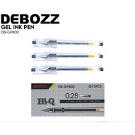 Debozz DB-GP 800 Hi-Q Ultra Fine Gel Ink Pen 0.28mm Gel Ballpoint Pen