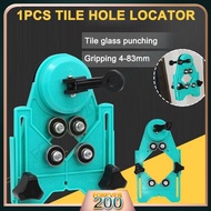 Adjustable 4mm-83mm Tile Hole Locator Drill Bit Ceramic/Glass/Marble Hole Saw Guide Sucker Bas Ready