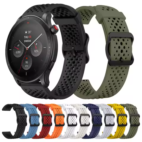 Strap 22mm For Huami Amazfit BALANCE GTR 4 2 2E GTR3 Pro/GTR 47mm Watchband Sport Wristband For Amaz