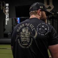 GBRS Group x BUM Energy Grip Matters Fitness Military Wind Sports 200GSM High Quality Cotton Crew Ne