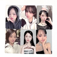 Official Photocard | QWER Manito pob Hina headphone Dmm R4 / Dear My Muse Round 4 - Hina & Magenta A