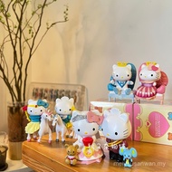 KT Hello Kitty Cat 40th Anniversary Commemorative Throne Wedding Dress kt Riding Kitty Cat Figure Mo