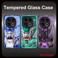 Case For Vivo iQOO 13 Pro Tempered Glass Back Cover For Vivo iQOO 13 Anti-Shock Hard Cases For Vivo 