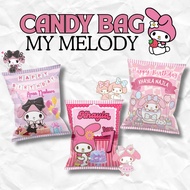 packaging chip bag murah chip bag MY MELODY chip bag birthday goodies murah happy birthday tanpa mak