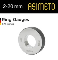 Asimeto ริงเกจ Master Ring gauge ขนาด 2-20 mm