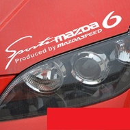 Shipping Mazdaspeed MS Car Sticker rx7 mx5