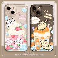📱Ji Ikawa📱 Little Octopus Bunny Uzaqi Mobile Phone Protective Cases Jii Kawai Phone Case Suitable fo